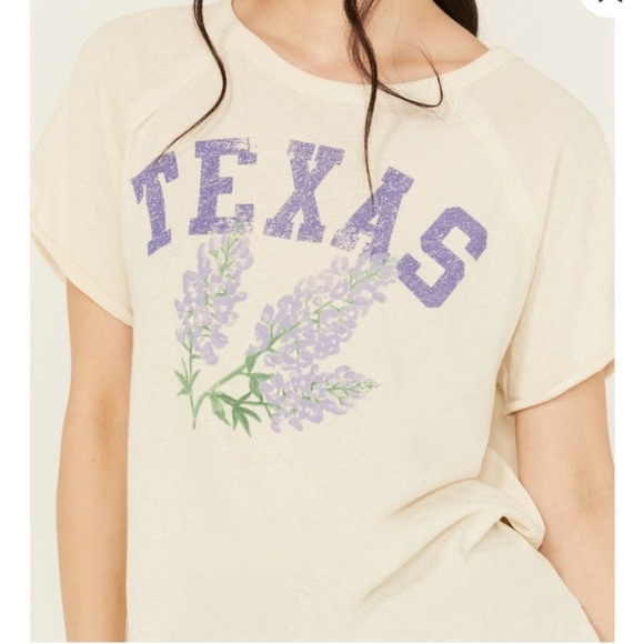 We the Free Texas Bluebonnet Tee-Large - Picture 2 of 8